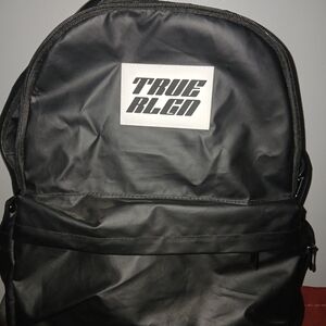 True Religion Black Backpack